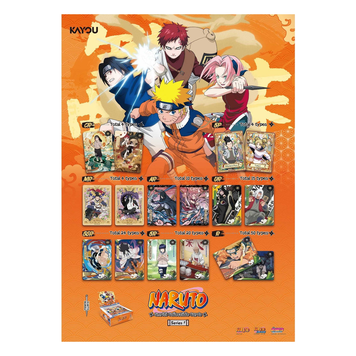 Naruto Smriti: Earth Scroll Series 1 - Booster Pack