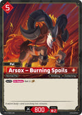 Arsox - Burning Spoils ETD01-005 Standard - Palworld Official Card Game Dawn of Palpagos