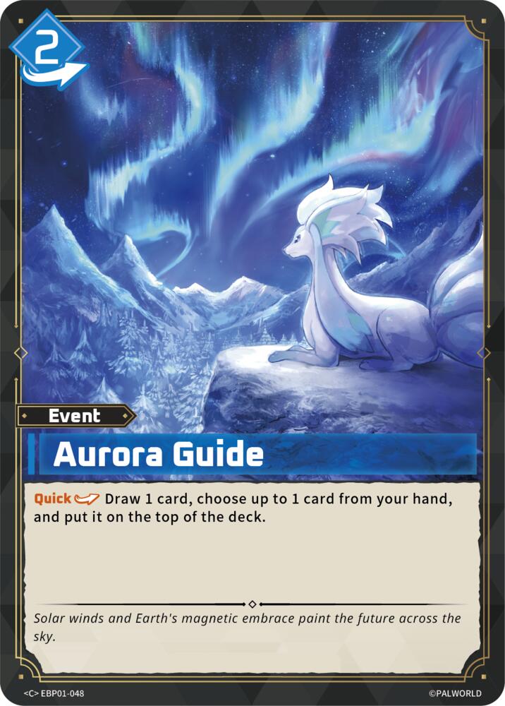 Aurora Guide EBP01-048 Standard - Palworld Official Card Game Dawn of Palpagos