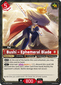 Bushi - Ephemeral Blade EBP01-004SR Foil - Palworld Official Card Game Dawn of Palpagos