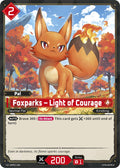 Foxparks - Light of Courage EBP01-006 Standard - Palworld Official Card Game Dawn of Palpagos