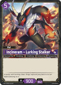Incineram - Lurking Stalker ETD02-016TSR Foil - Palworld Official Card Game Dawn of Palpagos