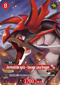 Jormuntide Ignis - Savage Lava Dragon EBP01-001OSR Foil - Palworld Official Card Game Dawn of Palpagos