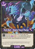 Pyrin Noct - Steed of Azure Flames EBP01-077SR Foil - Palworld Official Card Game Dawn of Palpagos