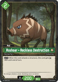 Rushoar - Reckless Destruction EBP01-052 Foil - Palworld Official Card Game Dawn of Palpagos
