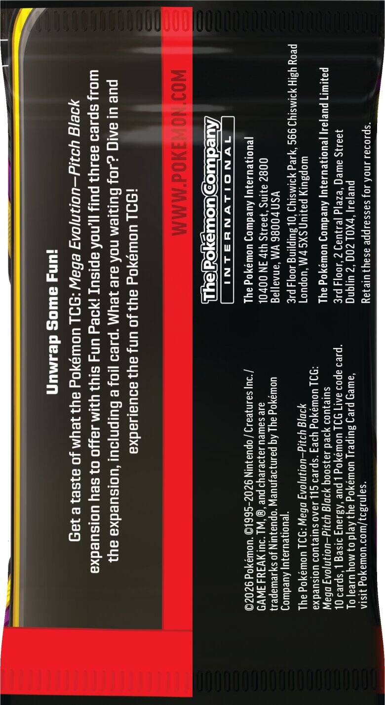 Pokemon TCG: Pitch Black - Booster Pack