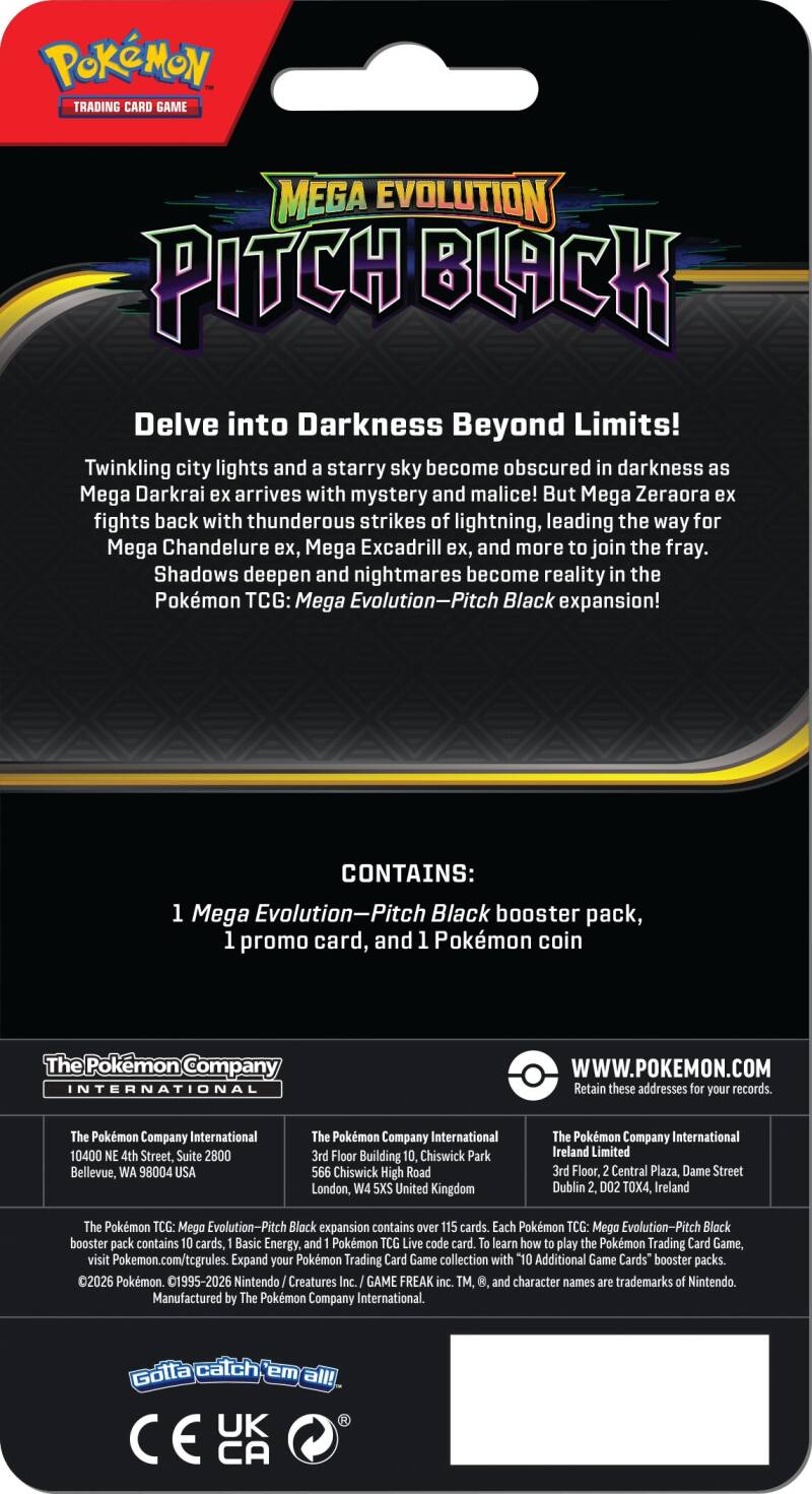 Pokemon TCG: Pitch Black - Checklane Blister - Slowpoke