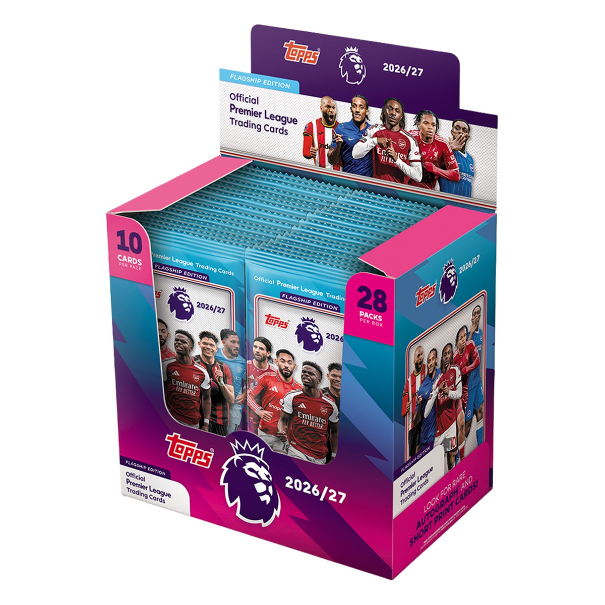 Topps Premier League 2026/27 Full Box (28 Packets)