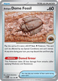 Antique Dome Fossil 152/165, 151 Pokémon card