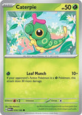 Caterpie 010/165, 151 Pokémon card