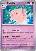 Clefable 036/165 Reverse Holofoil — 151 Pokémon card