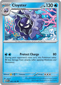 Cloyster 091/165 Reverse Holofoil — 151 Pokémon card