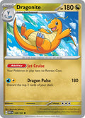 Dragonite 149/165 Reverse Holofoil, 151 Pokémon card