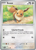 Eevee 133/165 — 151 Pokémon card