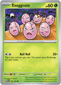 Exeggcute 102/165 — 151 Pokémon card
