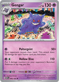 Gengar 094/165 Holofoil — 151 Pokémon card