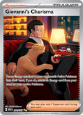 Giovanni's Charisma 204/165 Holofoil — 151 Pokémon card