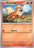 Growlithe 058/165 Reverse Holofoil, 151 Pokémon card