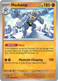 Machamp 068/165 Holofoil — 151 Pokémon card