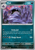 Muk 089/165 — 151 Pokémon card