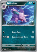 Nidorino 033/165 Reverse Holofoil — 151 Pokémon card