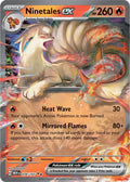Ninetales ex 038/165 Holofoil — 151 Pokémon card