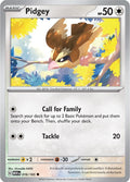 Pidgey 016/165 Reverse Holofoil — 151 Pokémon card