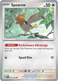 Spearow 021/165 Reverse Holofoil — 151 Pokémon card
