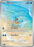 Squirtle 170/165 Holofoil — 151 Pokémon card
