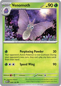 Venomoth 049/165 Reverse Holofoil, 151 Pokémon card