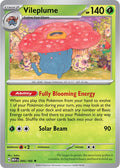 Vileplume 045/165 Reverse Holofoil, 151 Pokémon card