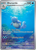 Wartortle 171/165 Holofoil — 151 Pokémon card