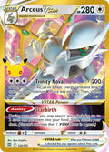 Arceus VSTAR 123/172 Holofoil - 30th Celebration Classic Collection Pokemon card