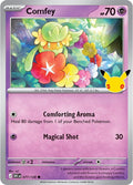 Comfey 077/128 Holofoil - 30th Celebration Pokemon card