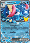 Greninja ex 021/128 Holofoil - 30th Celebration Pokemon card