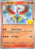Ho-Oh 012/128 Holofoil - 30th Celebration Pokemon card