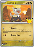 Jangmo-o 110/128 Holofoil - 30th Celebration Pokemon card