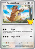 Kangaskhan 114/128 Holofoil - 30th Celebration Pokemon card