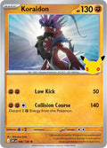 Koraidon 086/128 Holofoil - 30th Celebration Pokemon card