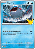 Kyogre 019/128 Holofoil - 30th Celebration Pokemon card