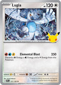 Lugia 121/128 Holofoil - 30th Celebration Pokemon card