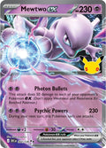 Mewtwo ex 064/128 Holofoil - 30th Celebration Pokemon card