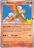 Moltres 011/128 Holofoil - 30th Celebration Pokemon card