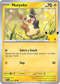 Morpeko 061/128 Holofoil - 30th Celebration Pokemon card