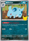 Nidorina 088/128 Holofoil - 30th Celebration Pokemon card