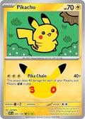 Pikachu 034/128 Holofoil - 30th Celebration Pokemon card