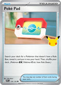 Poke Pad 126/128 Holofoil - 30th Celebration Pokemon card