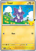Toxel 058/128 Holofoil - 30th Celebration Pokemon card