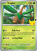 Tropius 005/128 Holofoil - 30th Celebration Pokemon card