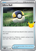Ultra Ball 128/128 Holofoil - 30th Celebration Pokemon card